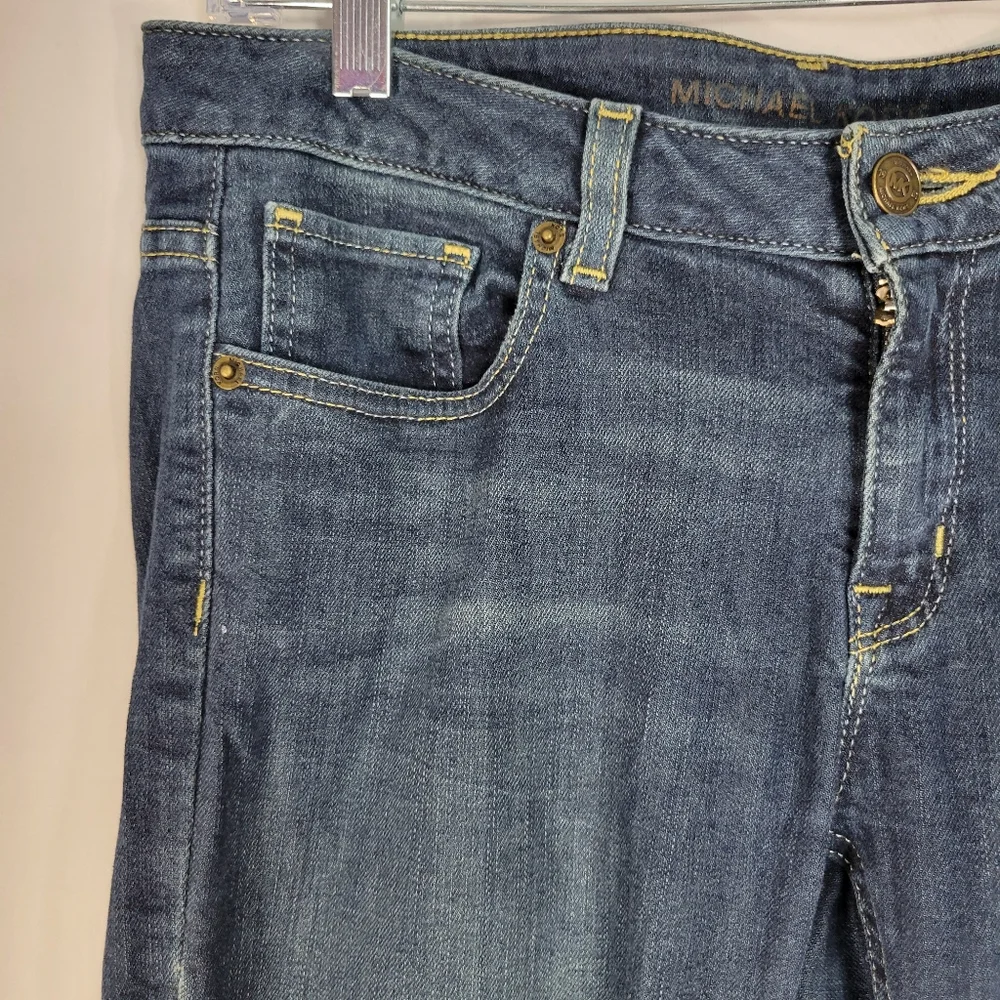 Michael Kors Five Pocket Skinny Blue Jeans Size 4